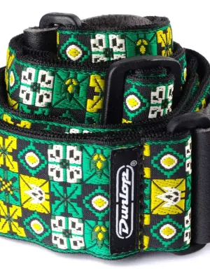 DUNLOP Jacquard Strap Winterland Green Ověřený