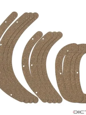 Odeslání Ihned Dictum 735646 - Rubber Cork Pads for Herdim Gluing Clamp Set, Cello