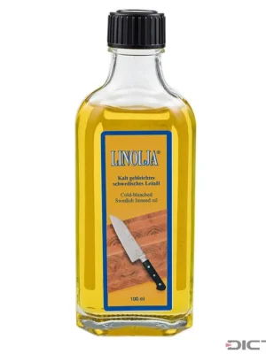 Objednat Nyní Dictum 729745 - Linolja Organic Swedish Linseed Oil, Cold-Bleached, 100 ml