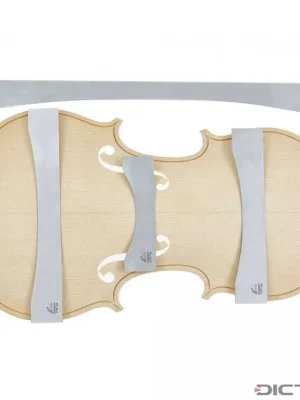 Značkový Dictum 739450 - Herdim Arching Templates, 4-Piece Set, Back, Violin, Guarneri Kreissler 1734