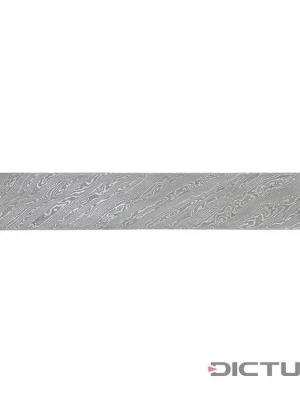 Ocel na výrobu čepele Dictum 719406 - Damascus Flat Steel, Firestorm Damascus Vrácení Zdarma