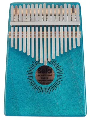 Super Cena SELA Kalimba Mahogany 17 Blue
