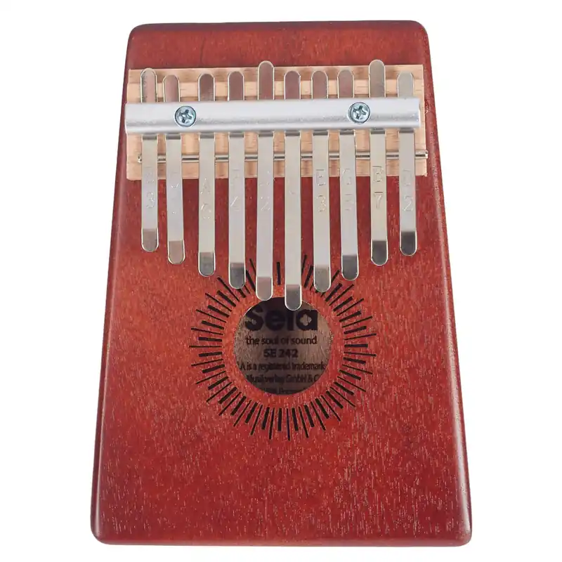 SELA Kalimba Mahogany 10 Red Sezónní Sleva