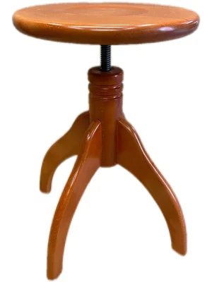 KLAVÍRNÍ STOLIČKA, otočná, mahagon Sleva