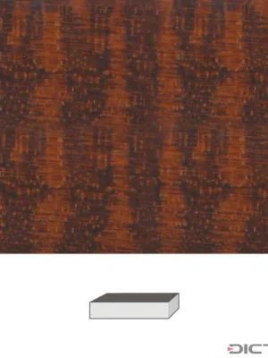 Vysoce Kvalitní Dictum 831151 - Snakewood, 120 x 30 x 20 mm