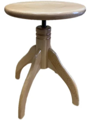 Super Cena KLAVÍRNÍ STOLIČKA, otočná, přírodní