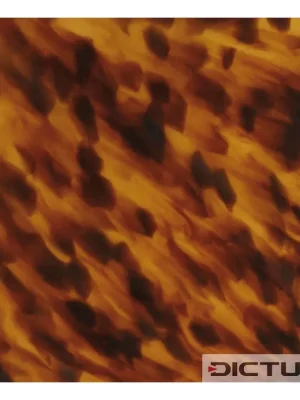 Akční Nabídka Dictum 831450 - Imitation Tortoise Shell Sheets, Yellow with Brown Pattern