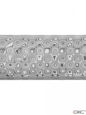 Vrácení Zdarma Dictum 831801 - Damasteel DS93X™ Rose Damascus Steel, 32 x 2.5 x 210 mm