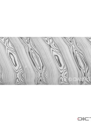 Dictum 831817 - Damasteel DS93X™ Dense Twist™ Damascus Steel, 32 x 2.5 x 210 mm Akční Nabídka