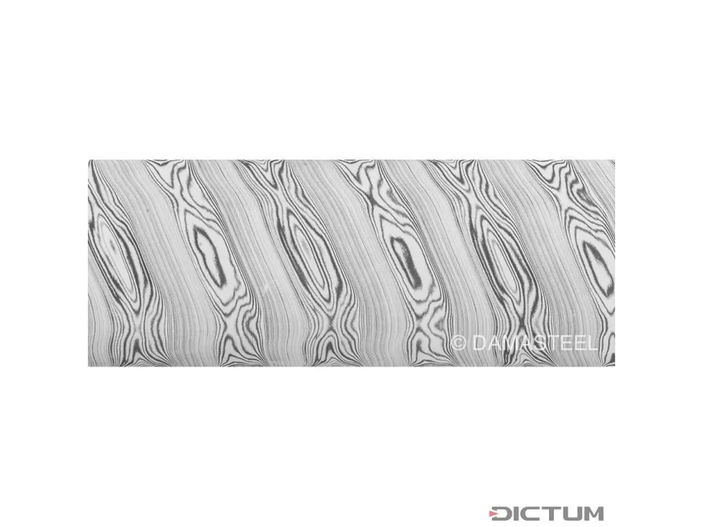 Dictum 831817 - Damasteel DS93X™ Dense Twist™ Damascus Steel, 32 x 2.5 x 210 mm Akční Nabídka