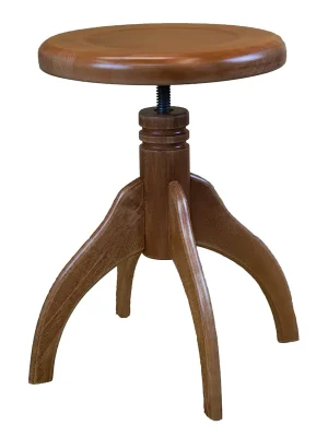 Akce KLAVÍRNÍ STOLIČKA, otočná, palisandr