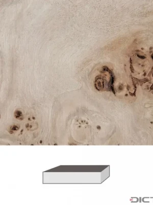 Sleva Dictum 832005 - Grained Poplar, 150 x 40 x 40 mm