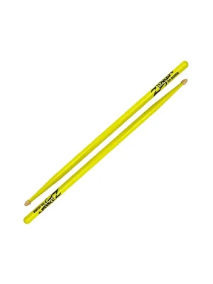 ZILDJIAN 5A Acorn Wood Neon Yellow Nová Kolekce