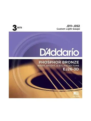 D'Addario EJ26-3D Expresní Doručení