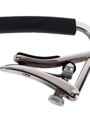 Autentický SHUBB C4 - kapodastr s radiusem 7.25” - barva nikl