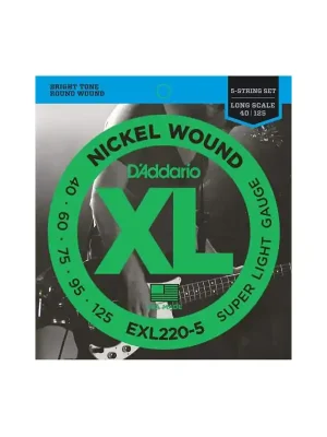 Autentický D'Addario EXL220-5