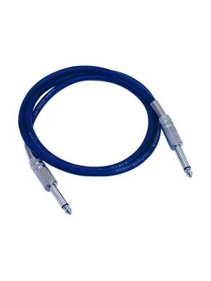 Speciální Cena Kabel KC-10 2x Jack 6,3 mono 1 m, černý