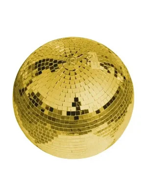 Časově Omezené Zrcadlová koule 30 cm, zlatá