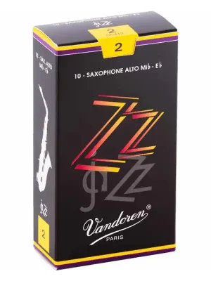 Novinka VANDOREN SR412 - plátky "Jazz" pro alt saxofon, tvrdost 2