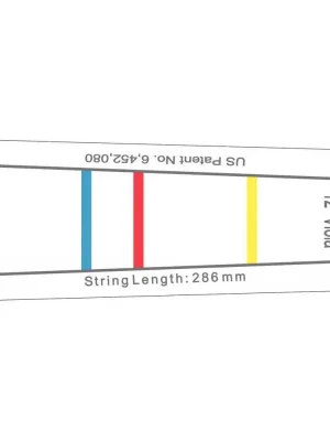 Gewa Značení na hmatníku First Fret 585 mm pro 1/2 čelo Přímo Od Výrobce