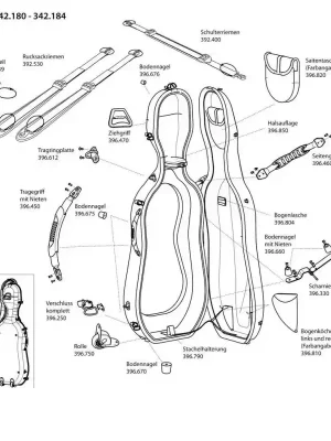Nakupujte Hned Gewa Pouzdro pro čelo Idea Futura Rolly Kolečko