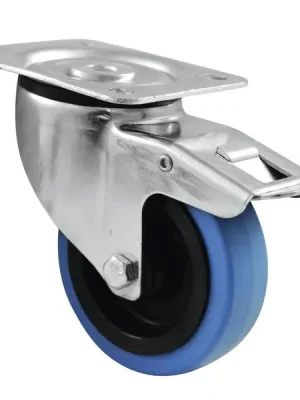 Otočné kolečko Blue Wheel, 100mm s brzdou Nakupujte Hned