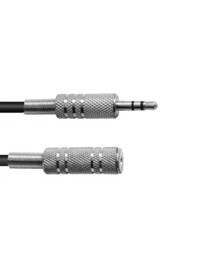 Kabel KV-30 2x Jack 3,5 stereo, samec/samice 3 m Nejlepší Cena
