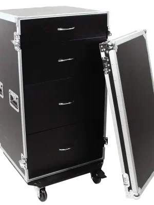 Nízká Cena Roadinger ODS-1, univerzální přepravní skříň se zásuvkami a kolečky