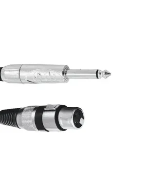 Cenový Hit Kabel ACX-09 XLR samice - Jack 6,3 mono, 0,9 m