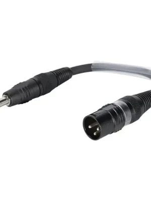 Objednat Nyní Sommer cable adaptér 3-pin XLR(M)/Jack 6,3mm stereo 0.15m, černý