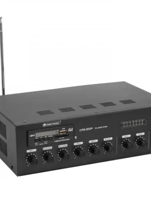 Akční Cena Omnitronic CPE-120P PA, 100V mixážní zesilovač, 120W, BT/MP3/FM