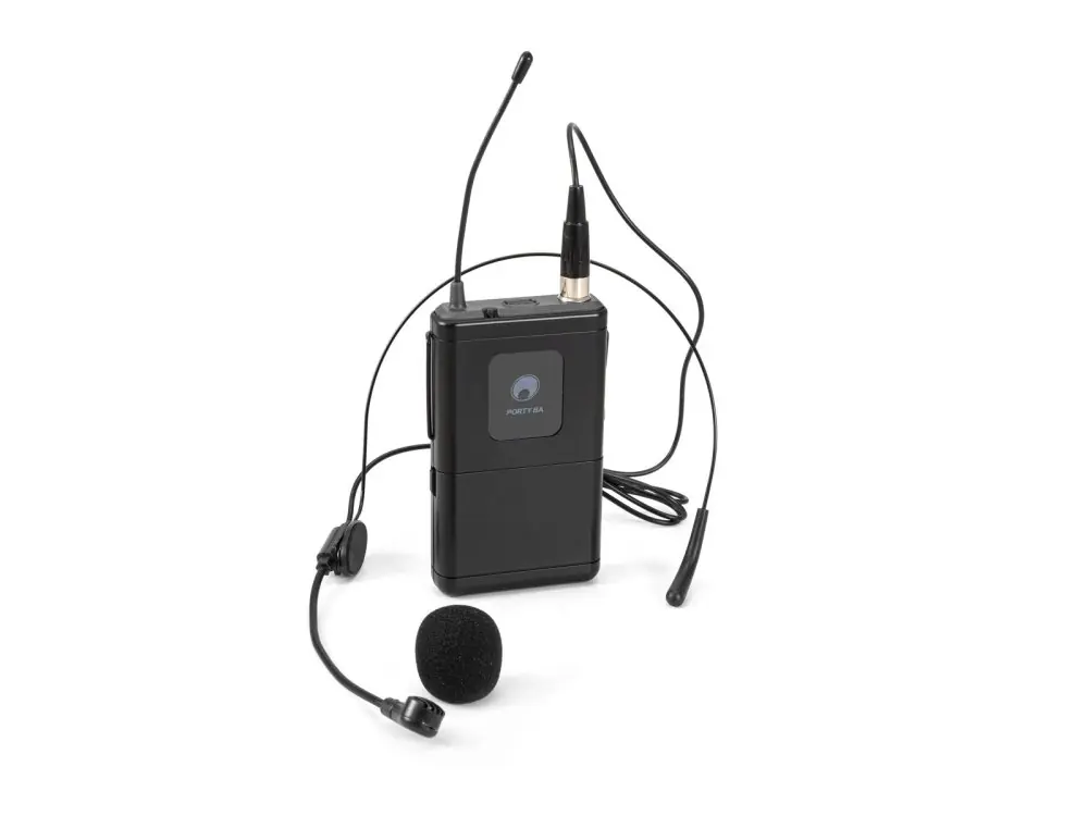 Výhodná Nabídka Omnitronic PORTY-8A Bodypack + Headset mikrofon 863.1MHz