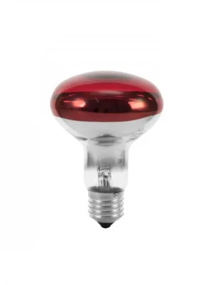 Omnilux R80 230V/60W E-27, červená Přímo Od Výrobce