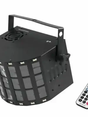 Výhodná Nabídka Eurolite LED DERBY 4x 3W a 16x 0,5W SMD DMX, paprskový efekt