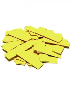 Tcm Fx pomalu padající obdélníkové konfety 55x18mm, žluté, 1kg Akční Nabídka