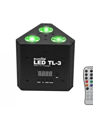 Eurolite LED TL-3 3x7 RGB+UV, DMX Sleva