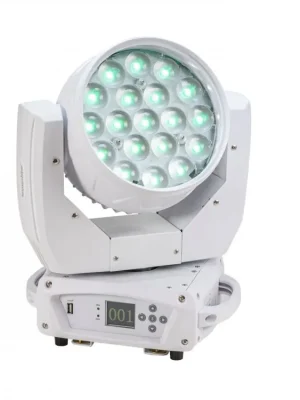Akční Cena Eurolite LED TMH-X4 otočná hlavice ZOOM, 19 x 15W, QCL RGBW, DMX, bílá