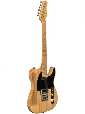 Akce Stagg SET-PLUS NAT, elektrická kytara, přírodní