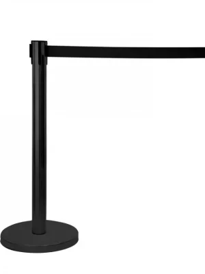 Pouze Dnes Eurolite SW-1S bariérový systém, sloupek s černou zatahovací páskou