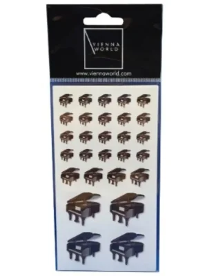 Samolepky PIANO (2 SHEETS) Originální