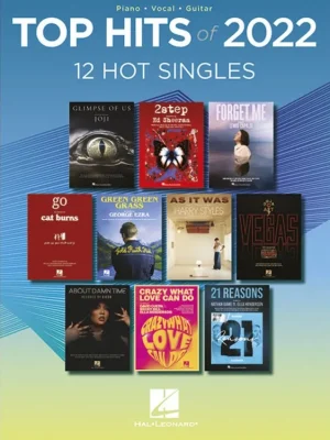 Výhodná Nabídka Top hits of 2022 - piano, vocal, guitar