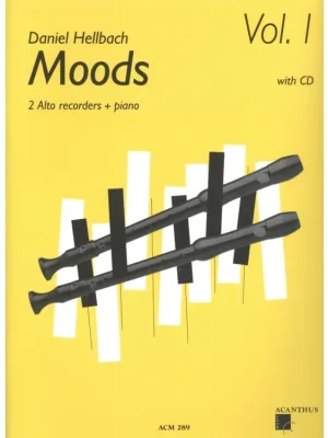 Hellbach -Moods vol.1 2 altové flétny a klavír Hit Sezóny