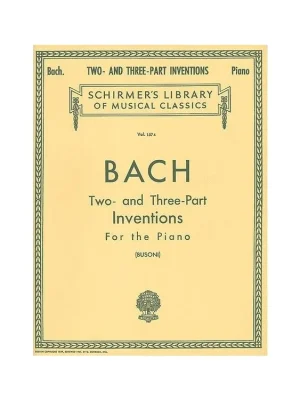 J.S. Bach: Two And Three Part Inventions (noty na klavír) Novinka