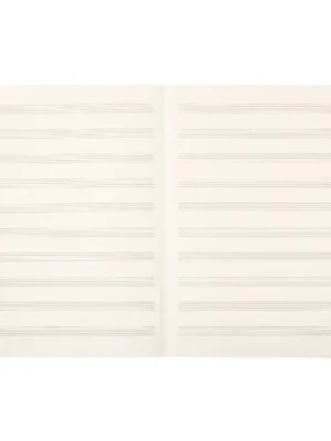 Výhodná Nabídka Archives Standard Bound Manuscript Paper Book, 10 Stave, 48 Pages