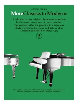 Noty pro piano More Classics To Moderns 3 Nová Kolekce