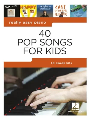 Tovární Cena Noty pro piano Really Easy Piano: 40 Pop Songs for Kids