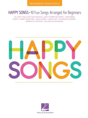 Novinka Noty pro piano Happy Songs