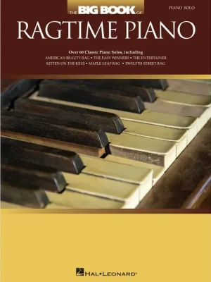 Noty pro piano The Big Book of Ragtime Piano Značkový