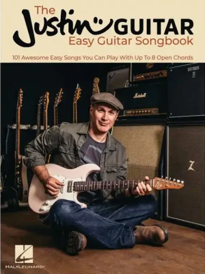 Noty pro kytaru The JustinGuitar Easy Guitar Songbook Tovární Cena