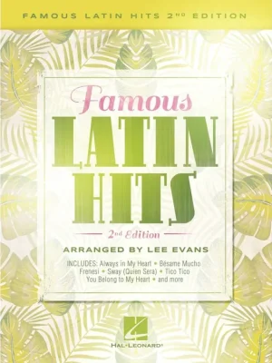 Noty pro piano Famous Latin Hits - 2nd Edition Horká Nabídka